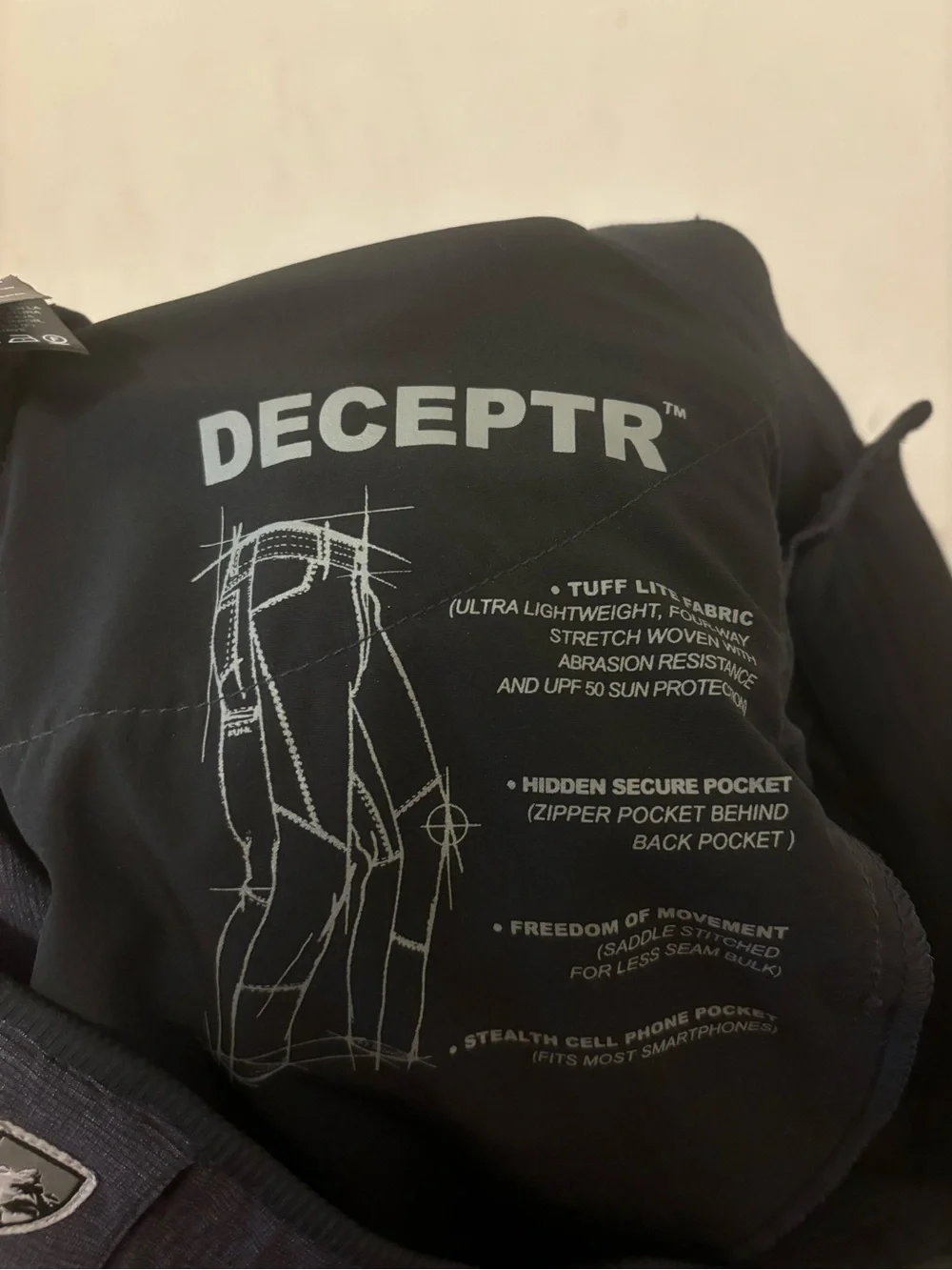 Kuhl Deceptr Pants Mens Size 36x29 Gray Outdoor Hiking Stretch UPF 50 Pant